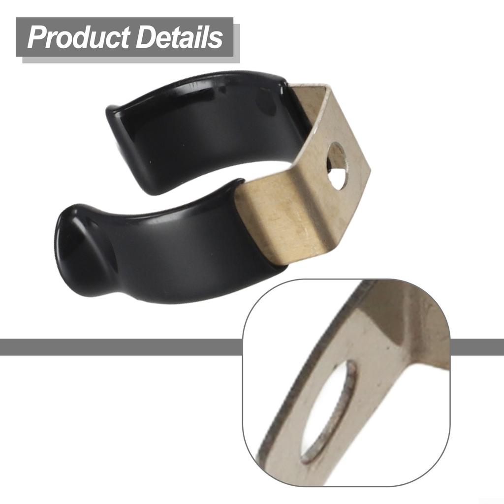 10x Schmale Basis Werkzeug Frühling Terry Clips Rohr Klemme Heavy Duty Werkzeug Lagerung Strap