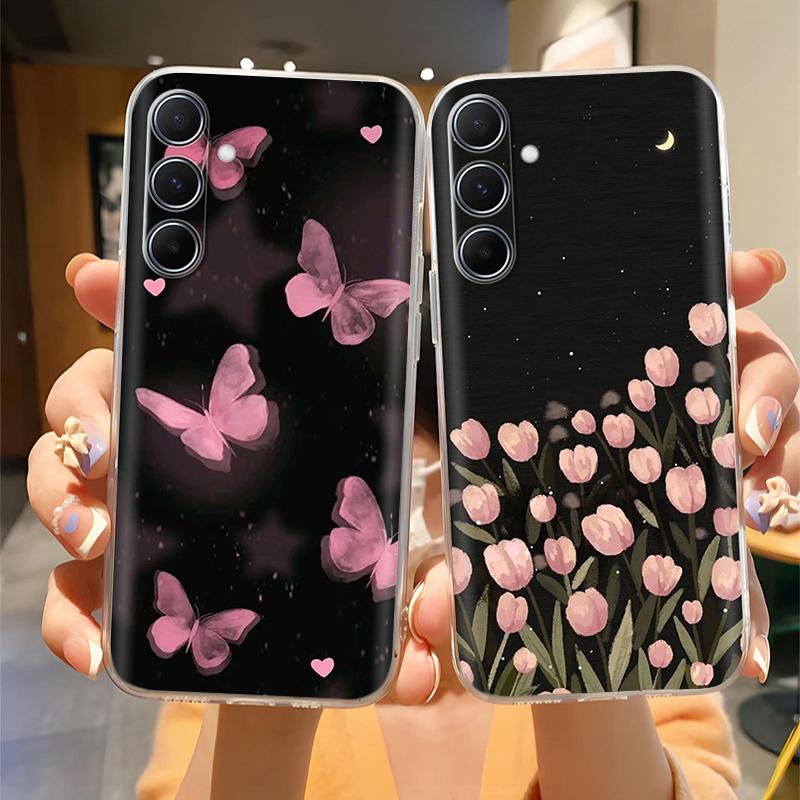A34 A54 5G Case For Samsung A34 5G Cool Soft Silicone TPU Protective Back Case For Samsung Galaxy A34 A54 5G Cases Phone Cover