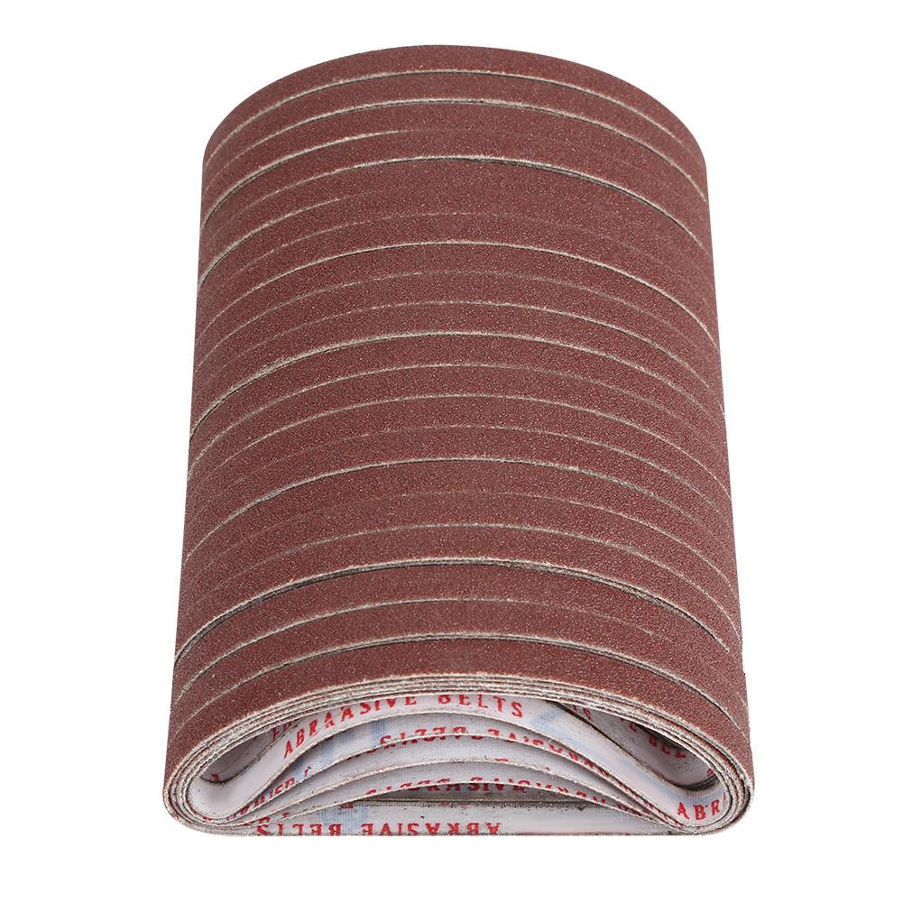 100Pcs Belt Power Finger File Sander Abrasive Sanding Polishing Belts