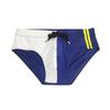 Men Swim Briefs Color Block Combination of Color Low Waist Tight Fit Sexy Swimwear Beach Wear Tanning Surfing