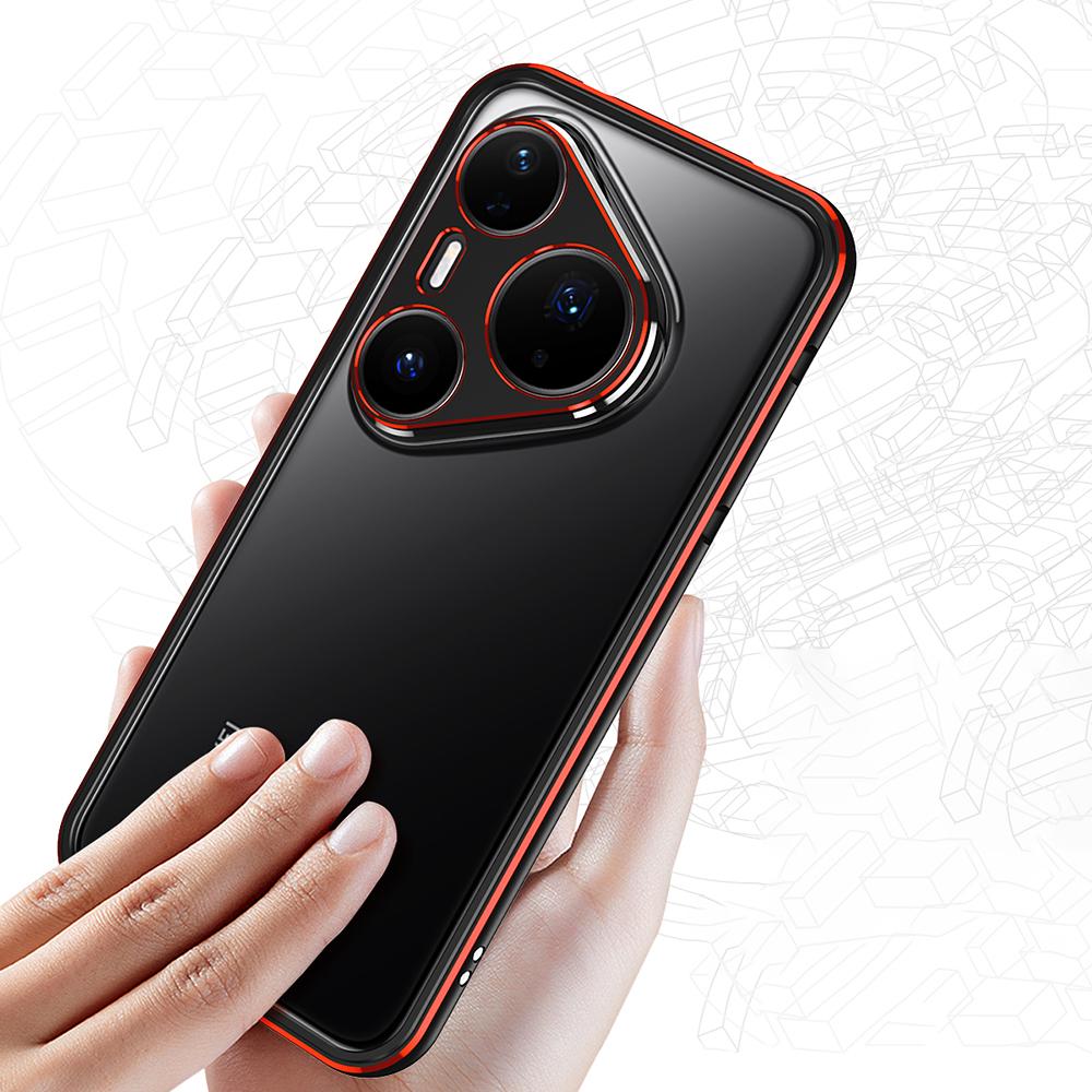 For Huawei Pura 80 Pro+ Bumper Case Metal Frame Phone Cover with Camera Lens Guard