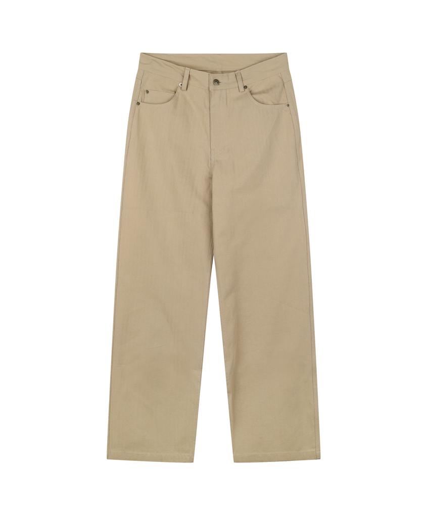 YOUNEEDGARMENTS Hbt Regular Pants (Beige)