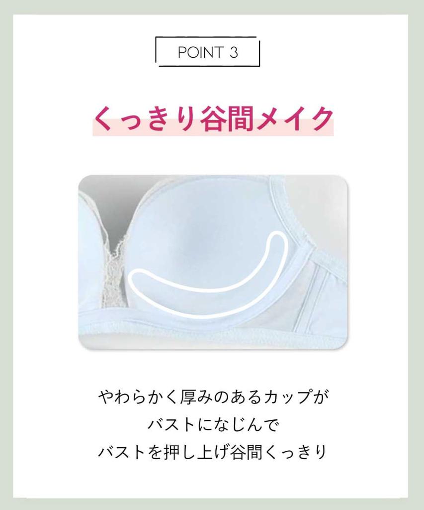 bra that shows off cleavage and holds the bust firmly from the sides BE F65 [Amphi/Wacoal] Non-wired [BLH393 series] Bra, wireless, BLH393, women's,