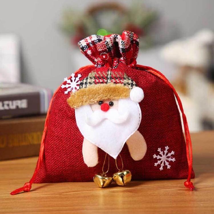 Cloth Gift Bags for Treats Snacks Storage Pouch Festival Cookie Candy Gift Bag
