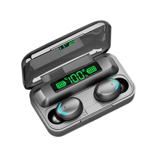 F9-5C True Wireless Stereo LED digitální displej Bluetooth 5.0 kompatibilní bezdrátová sluchátka Sportovní sluchátka do uší