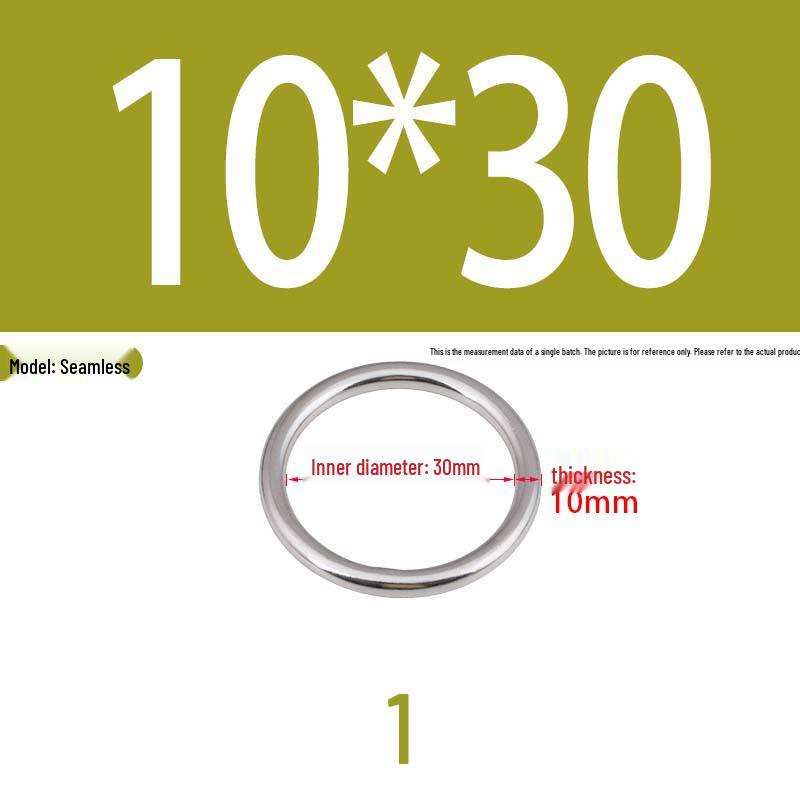 304 Stainless Steel Seamless O-Ring for Lifting and Hammock Yoga Connection