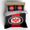 Eintracht Frankfurt Bettwäsche-Set Bettwäsche Bettbezug-Set Bettbezug Kissenbezüge (1 * Bettbezug 2 * Kissenbezüge, ohne Bettdecke)