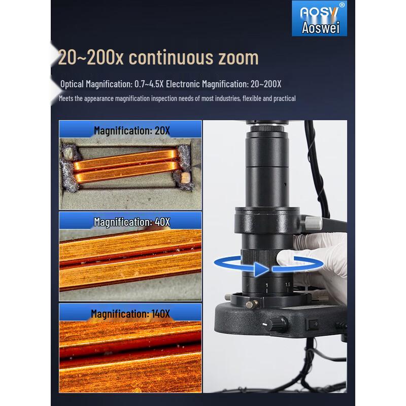 AOSVI Professional Digital Microscope with Screen