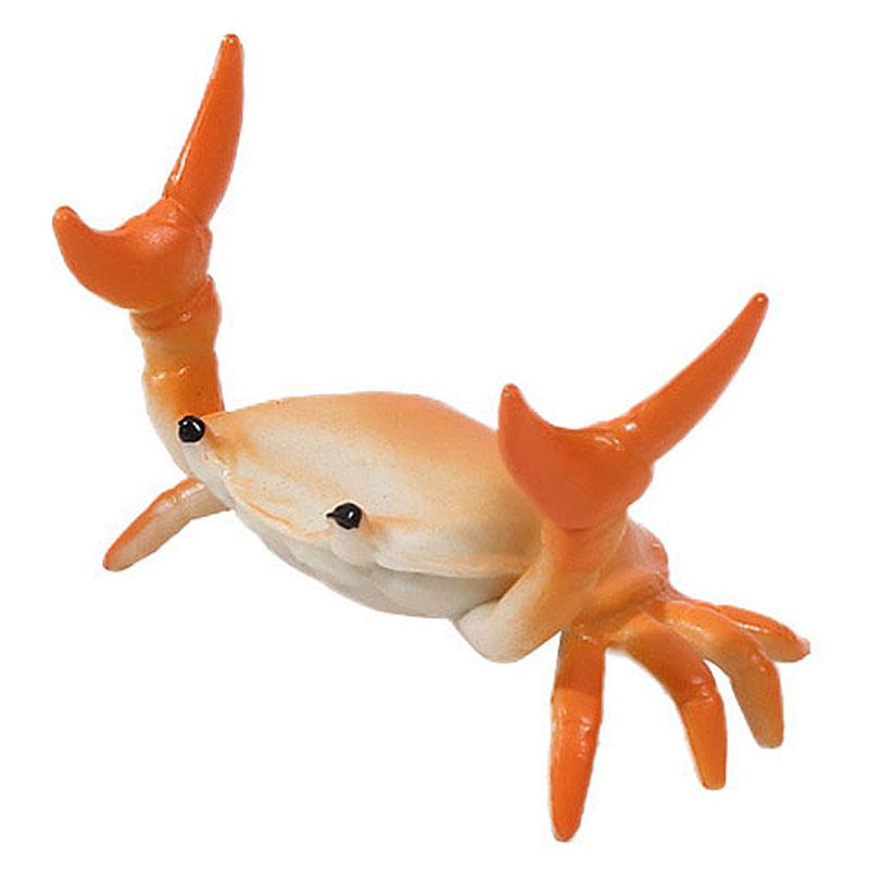 1PC Funny Crab Desktop Pen Holder Creative Cute Crab Pen Holder Weightlifting Crabs Penholder Bracket Storage Rack Stationery