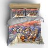 Pirate Cartoon Bedding Set with Artwork Bedding set (1 duvet cover, 2 pillowcases, duvet not included)
