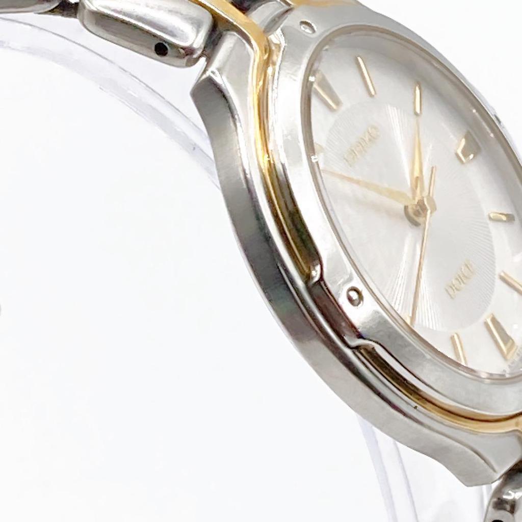 Used SEIKO DOLCE Men's Watch Quartz Working 197