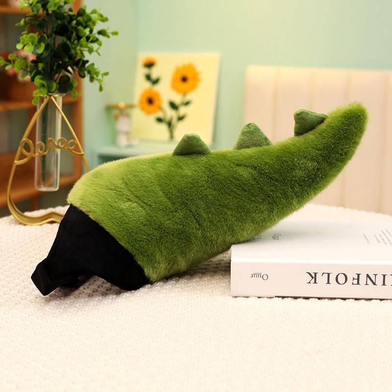 Cartoon Tier Tiger Schwanz Pfote Plüschtier Dinosaurier Leopard Handschuhe Stirnband Puppe Kinderaufführungsrequisiten