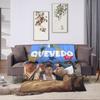 Rapper QUEVEDO Spain Blankets Flannel Decoration  Breathable Lightweight Throw Blankets for Home Bedroom Rug Piece