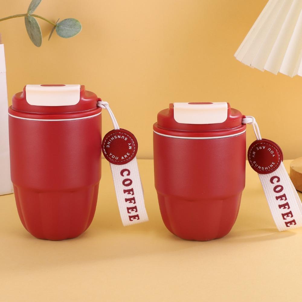 Small Capacity Stainless Steel Coffee Mug Mini Pumpkin Water Cup Thermo Bottle Dual Drink Cup  Home