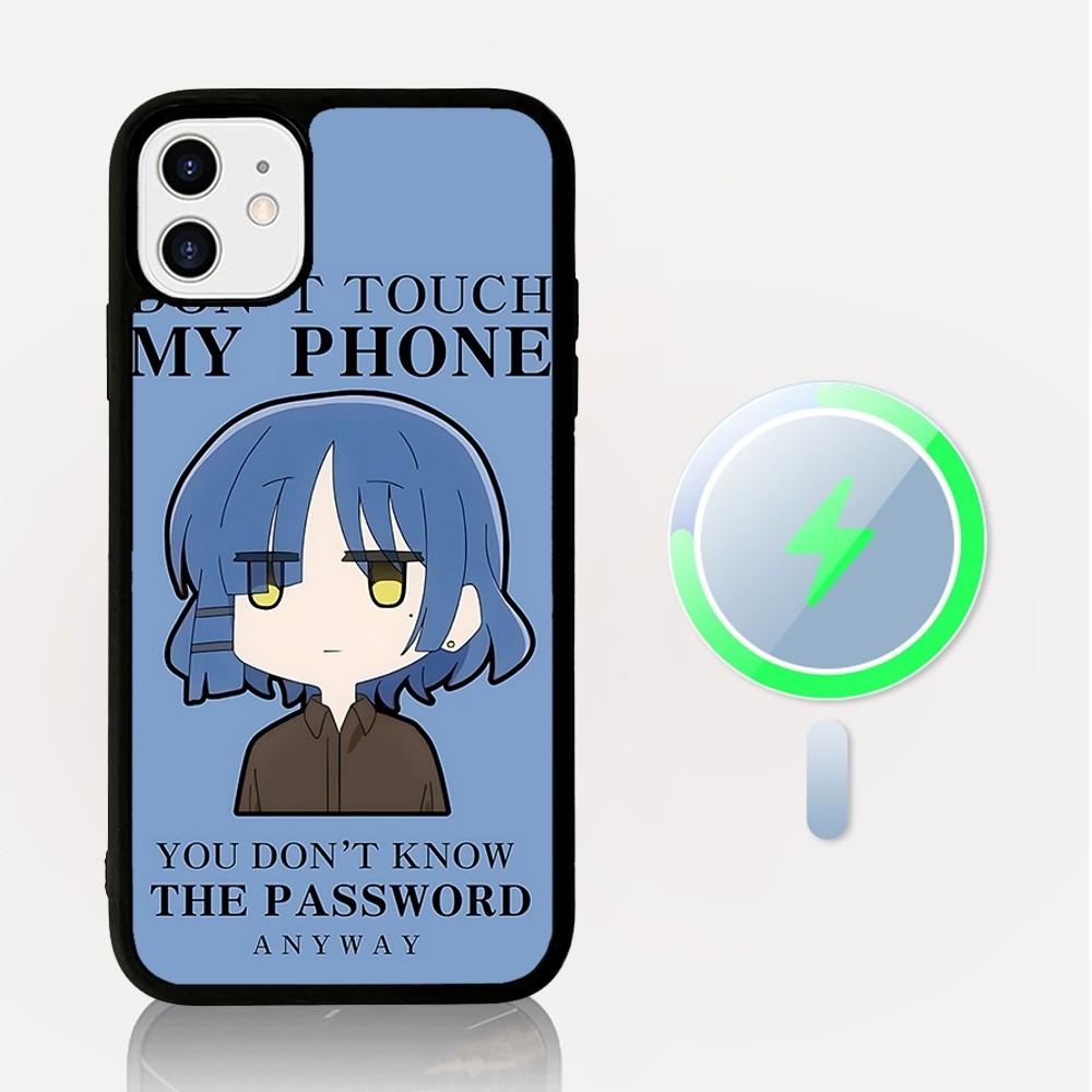 BOCCHI THE ROCK Phone Case Magnetic Case For IPhone 16 14 13 12 11 15 Pro Max Plus For Magsafe Wireless Charge Cover