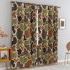 Camouflage Pattern Curtains for Bedroom Living Room Balcony All Season Curtain Adults Bedroom Decoration Window Blackout Curtain