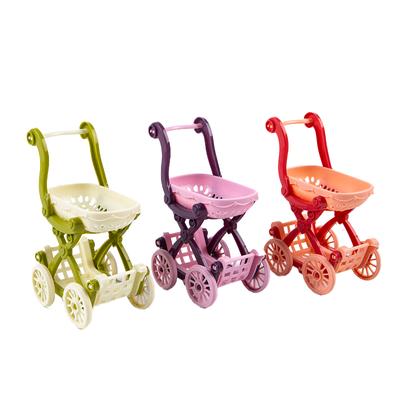 Doll Accessories Doll Simulation Shopping Cart Plastic Toy Accessories