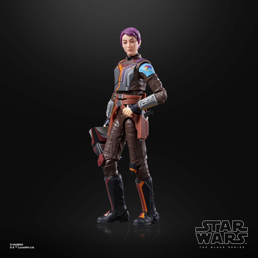 Star Wars Black Series Sabine Star Ahsoka 6 Inch Action Figure Wren, Wars