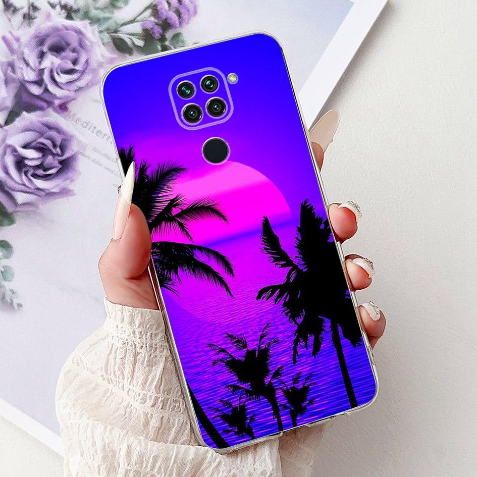 For Xiaomi Redmi Note 9 Case Redmi Note9 Cover M2003J15SC M2003J15SG Fashion Butterfly Phone Case Shockproof TPU Soft Back Cover