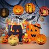 Halloween Paper Lantern Pumpkin Spider Bat Skeleton Hanging Pendant Horror Props Party Decoration Outdoor Home