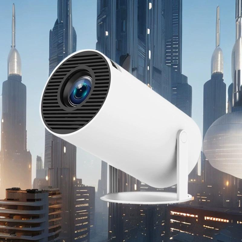 HY300 Mini HD Smart Portable Projector for Camping Home 
