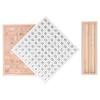 1?100 Consecutive Numbers Toy Wooden Educational Hundred Board Game for Kids