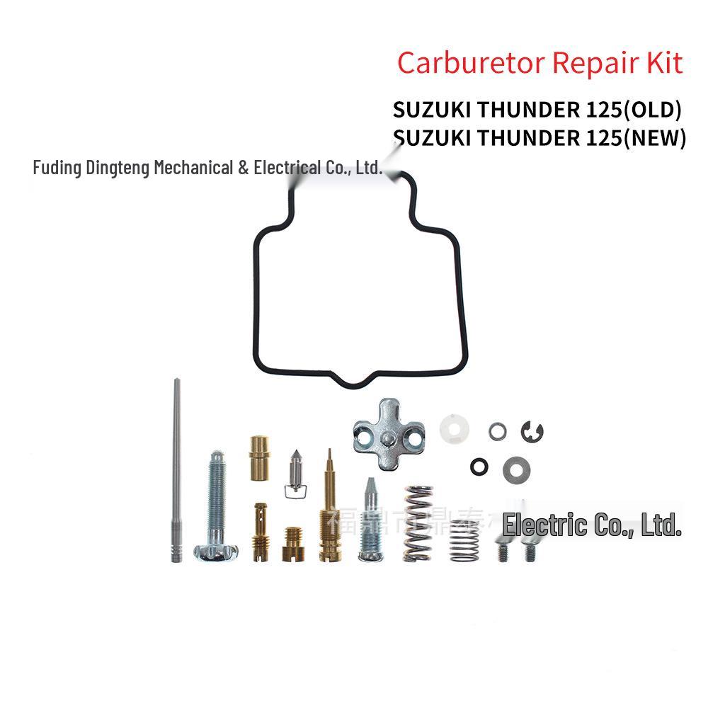 

Brand New Carburetor Repair Kit for SUZUKI THUNDER 125 (Old) Consult Customer Service