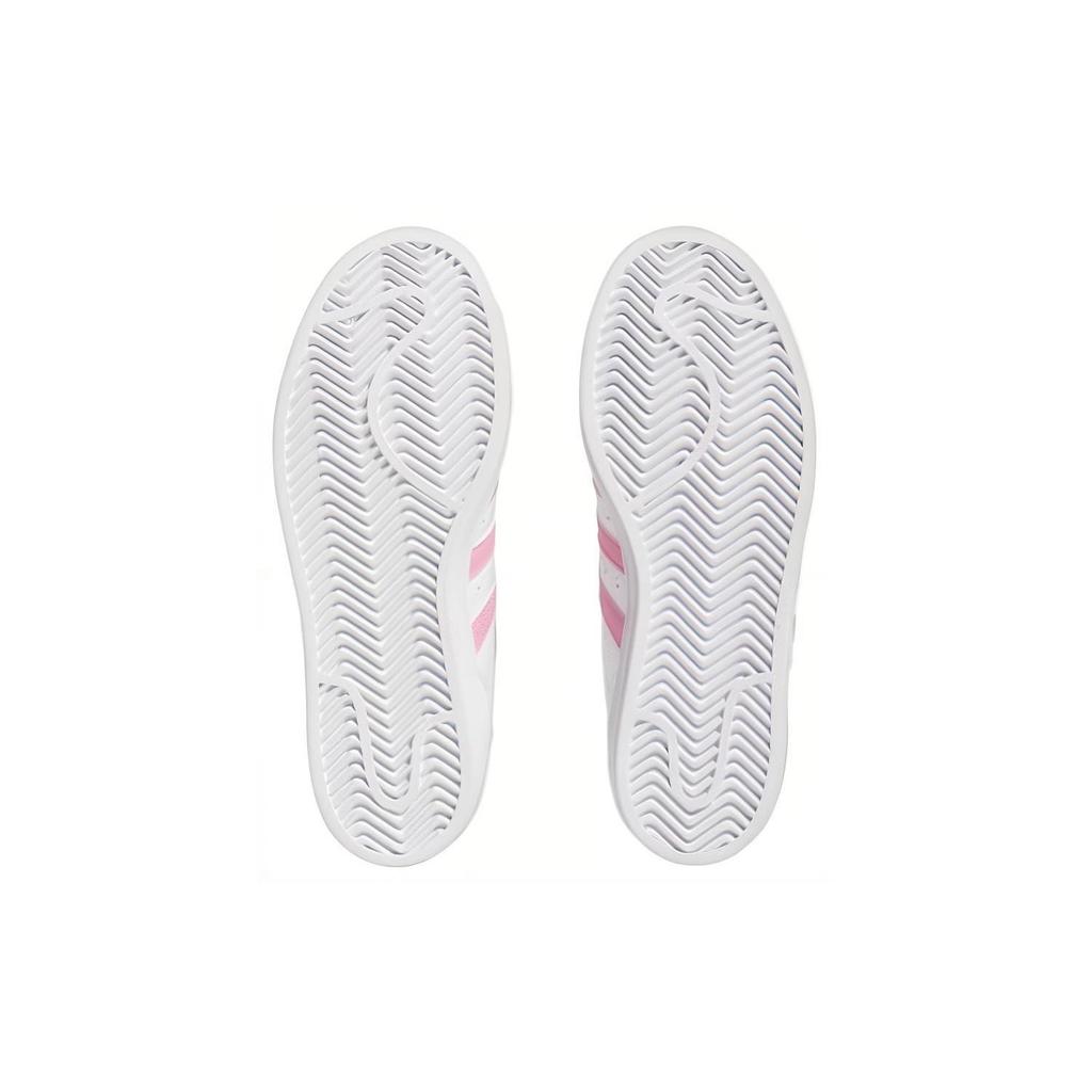 Adidas Superstar Comfortable Versatile Low-Top Sneakers Unisex Sneakers White Pink IG2749