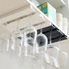 Bar Wine Glass Rack - No Drilling Cup Rack In Kitchen and Restaurant, Home Wine Glass Inverted Rack, Red Wine Glass Hanger