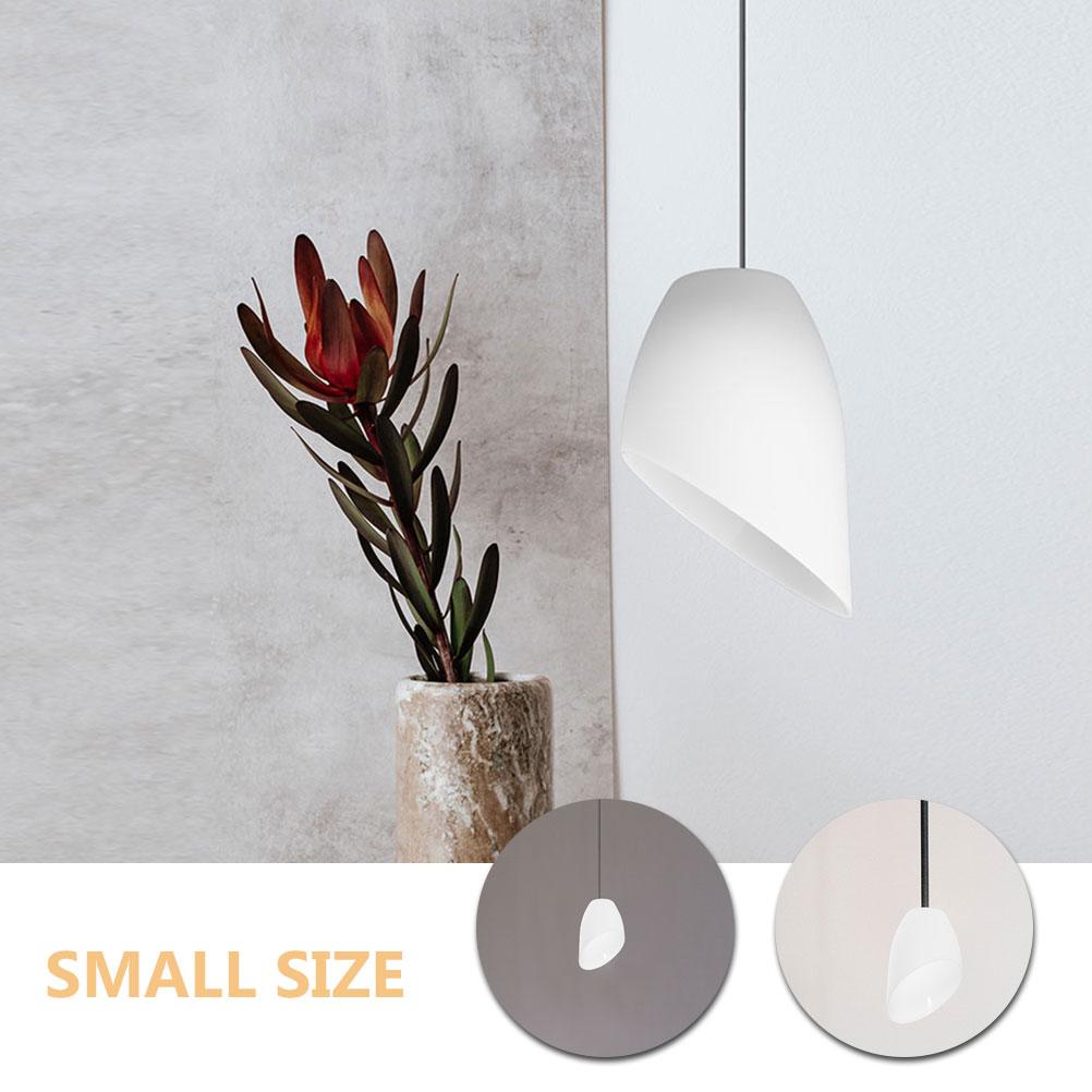 Angled Horseshoe Lampshade Wall Sconce Drum Lampshades for Chandelier Bevel Vintage Barrel Plastic