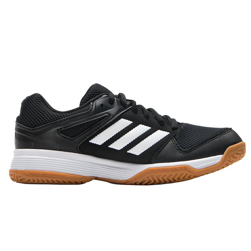 adidas Speedcourt Bequeme Vielseitige Atmungsaktive Low-Top Tennisschuhe Damen Sneaker Schwarz IH3158