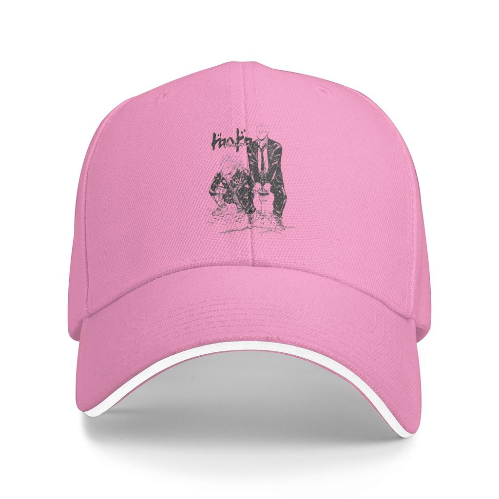 Summer Casual Baseball Cap Dorohedoro Shin and NOI Logo Sketch Manga Tennis Skate Trucker Hat For Unisex Men Funny Baseball Caps