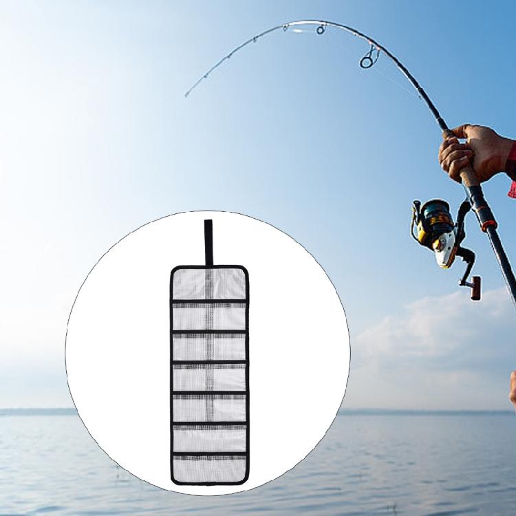 Adjustable Fishing Baits Storage Rolled Up Organizers Trolling Tackle Box Protective Cover For Saltwater Freshwaters Use