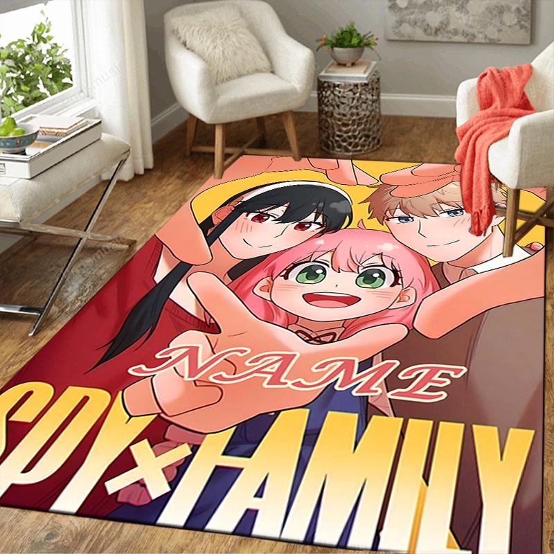 Custom 1Pc Spy Family Adventure Rug Office Carpet Indoor Outdoor Entrance Doormat Nonslip Soft And Comfortable Living Room D2915269