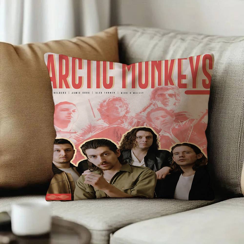 AArctic Monkeys Rock Band Lucky Dragon pillow cover sofa cushion cover home room decoration children gift