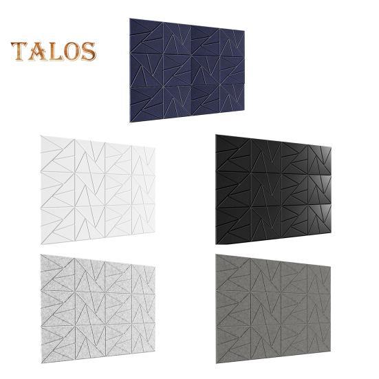 12 buc Panou de perete izolat fonic Autoadeziv absorbant sunet de înaltă densitate Panou de spumă acustică groasă Reducerea zgomotului Placi de decorare a peretelui