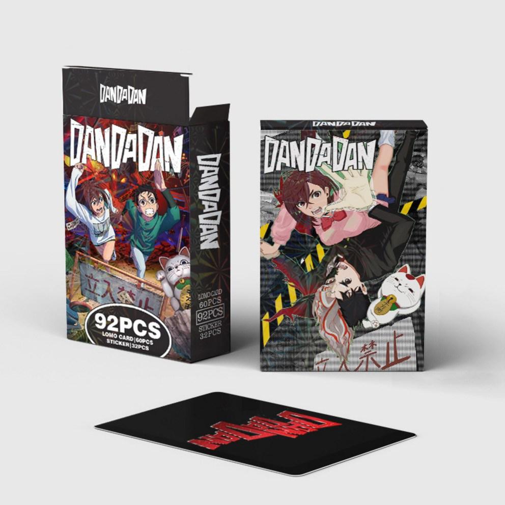 Dandadan Photocard Goods LOMO Illustration Photocard 60pcs + Mini Sticker 32pcs
