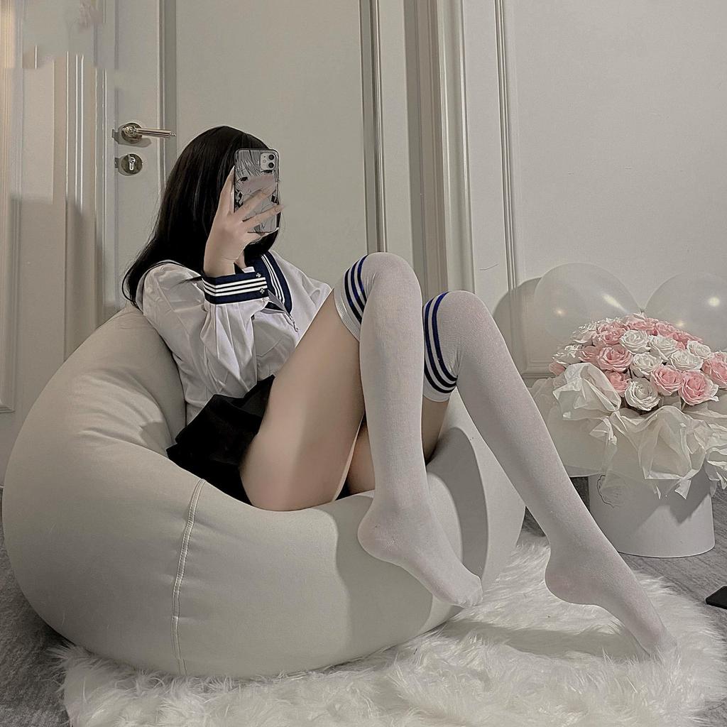Sexy Lingerie Sexy Stockings Student Socks Knee Socks Sports Wind Stockings JK Japanese Flirting