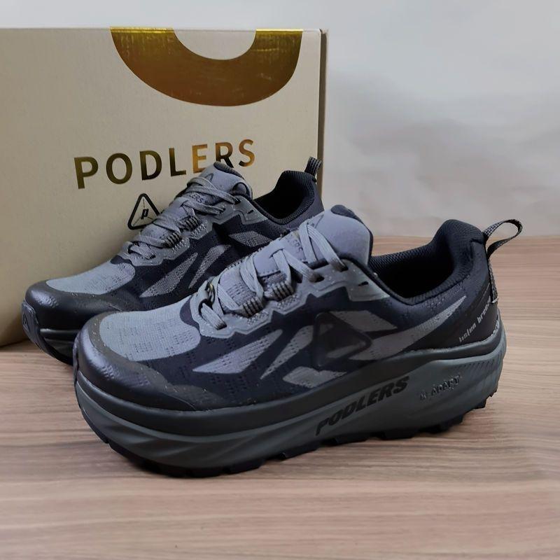 Markenprodukt Bequemer Dicker Boden Laufschuh Jogging Schuh Designer Breiter Fuß Geländelaufschuh Unisex Laufsportschuh