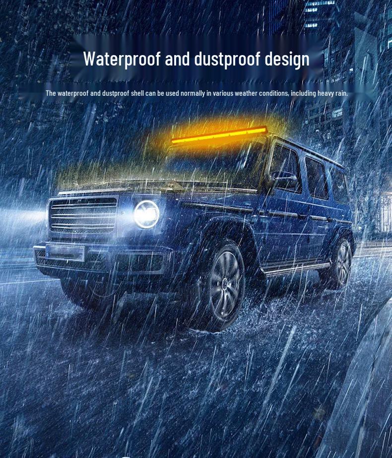 LED Warning Light Bar for Vehicles