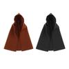 1:12 Scale Cape Robe with Hat Long Cape Action Figure Clothes