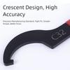 Premium 6 Unit Hook Wrench Spanner Tool Group Solid Construction For Motorcycle Pipework Plumbing And Mechanical Repair