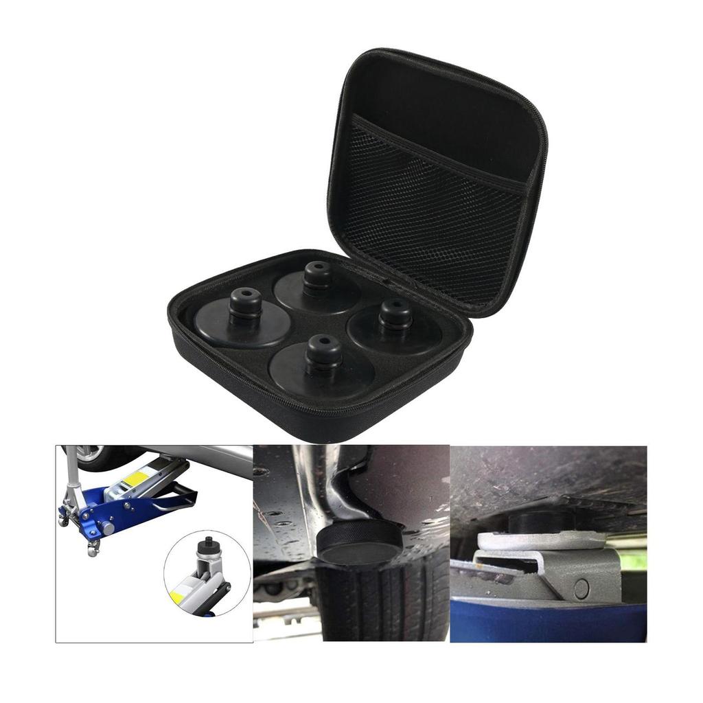 4x Jack Lifting Pads with Storage Box for Tesla Model 3 X S Parts