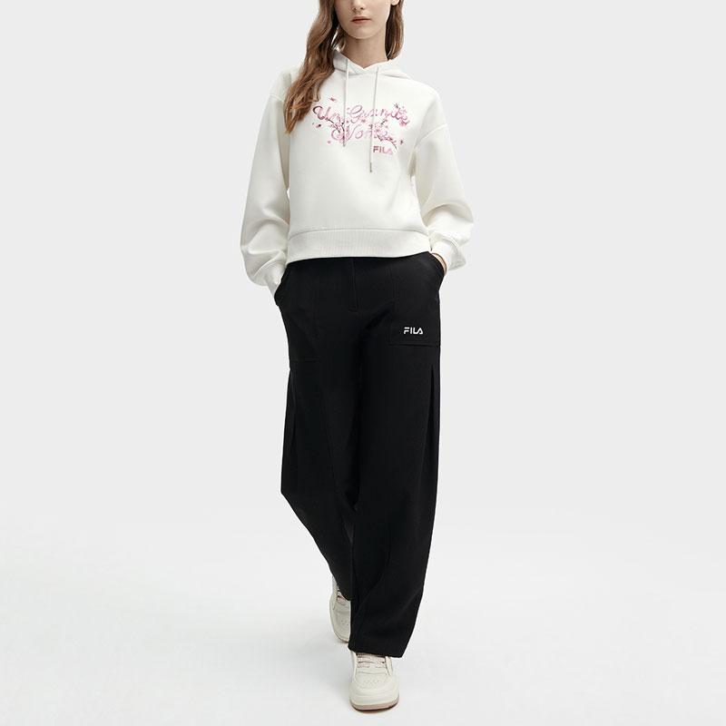 New FILA Casual Pants Women's Jet Black F11W418804F-BK