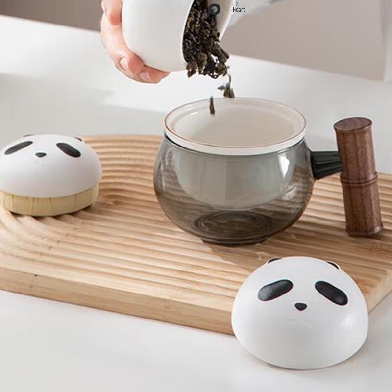 Cute Panda Bamboo Ceramic Tea Mug