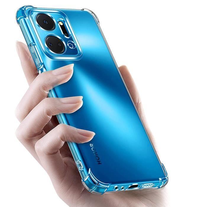 Case for Honor X7A - Phonillico® - Shockproof - Soft TPU - Transparent - Reinforced Protection