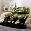 Military Operation Camouflage Blanket Soft Throw Blanket For Home Bedroom Bed Sofa Travel Office Solid Christmas Blanket