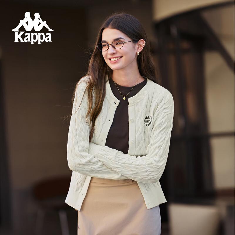 Kappa Women s Back-to-Back Knit Cardigan Sweater XL