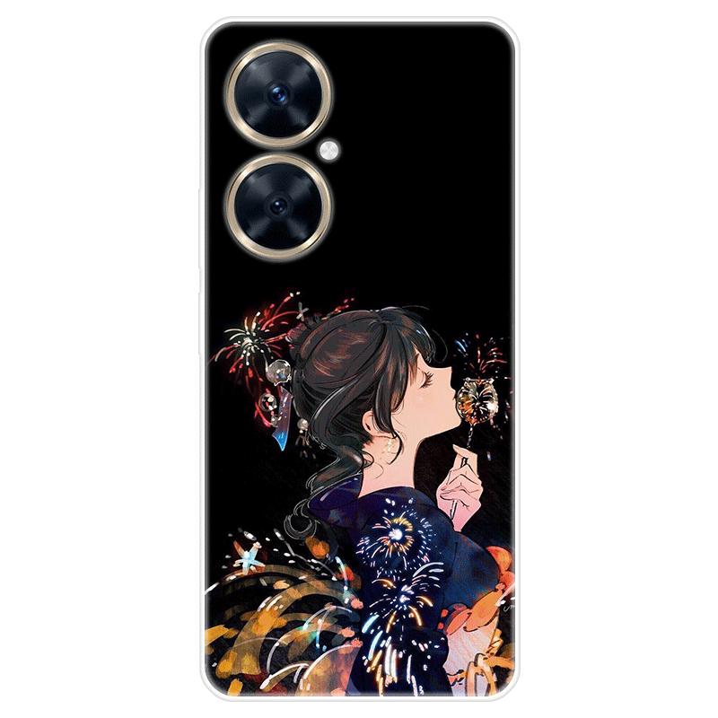 Für Huawei nova 11i nova11i Fall Weiche Silikon Zurück Abdeckung Cartoon Telefon Fall Diversifizierung