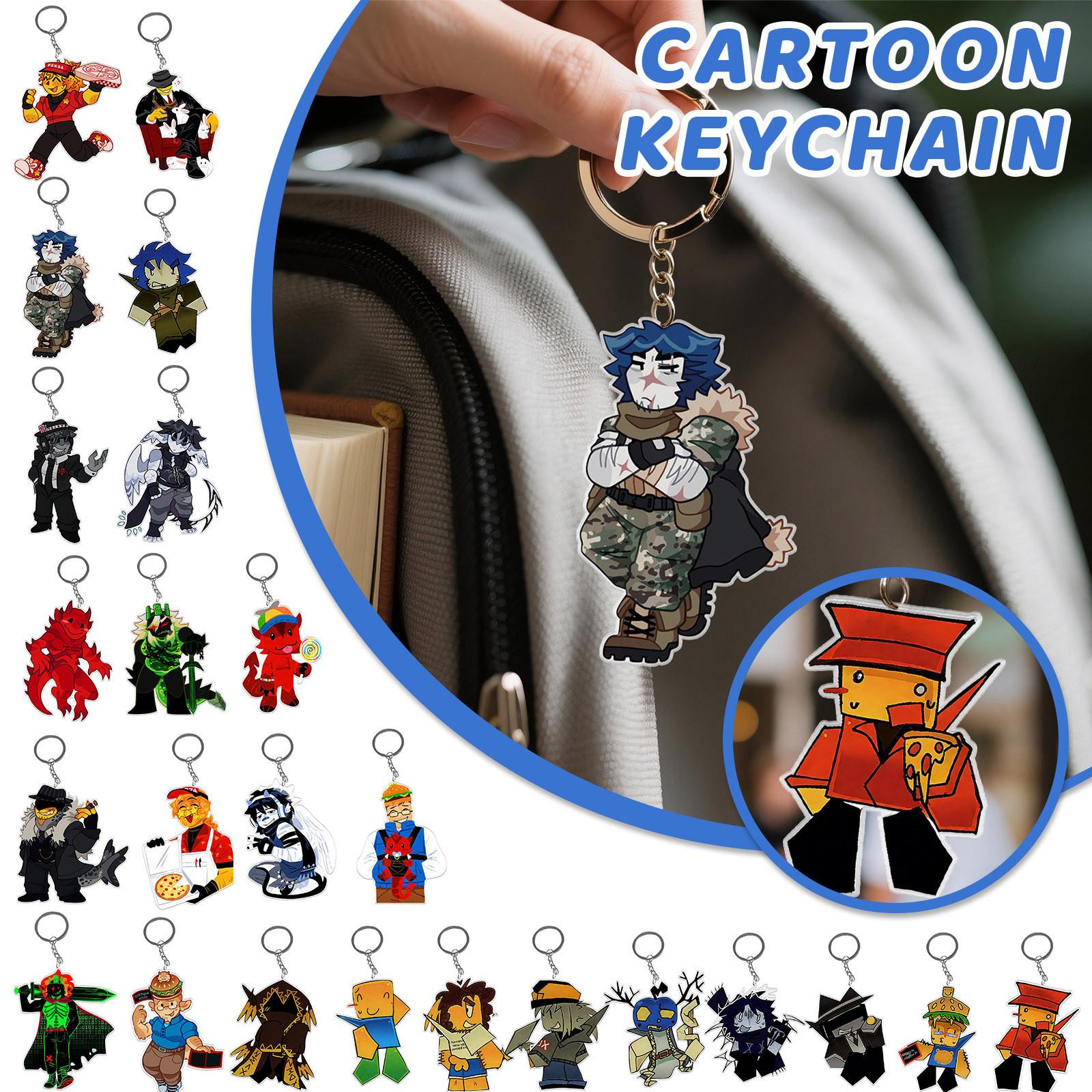 

Keychain Acrylic Pendant Game Peripheral Bag Car Hanging Pendant One Size